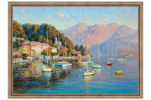 Reproduction in frame Morning light 109x79 cm
