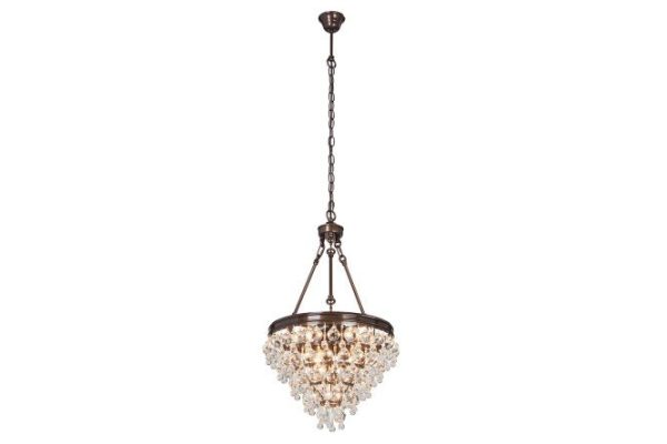 Chandelier VITALUCE V5865-7/6+4 30 sq.m., 42x106.5x42 cm, E14