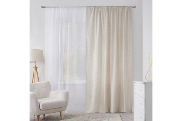 cui8fdk89052ofntg4pj3m2m6yo9koqn.jpg Curtain Karat 180x280 cm, 1 piece, color beige-gray