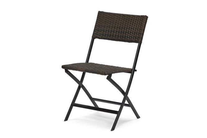 Chair Hall Helga 46x80x52 cm, black, brown