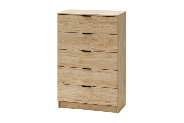 5 Drawer Chest Loft Hickory