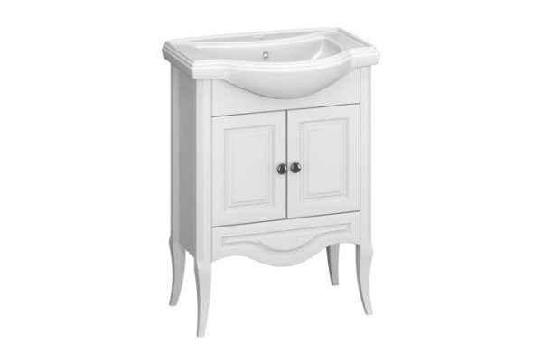 Sideboard OPADIRIS Brunella 59.9 cm, frame color matt white, front matt white