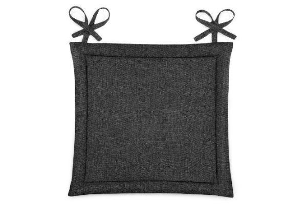 Chair cushion Graphite 40x40 cm