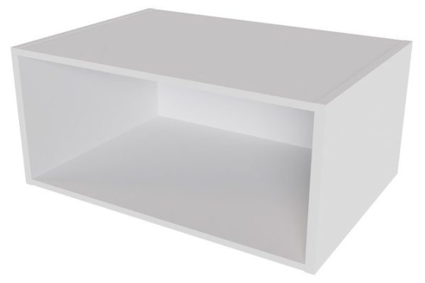 White floor/wall cabinet frame 79.9x36x56.3 cm