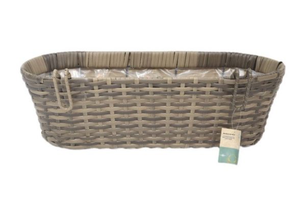 Balcony hanging planter Lobelia 50x15 cm