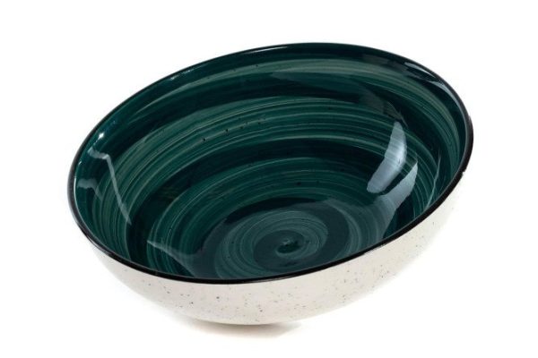 Deep plate Elrington Airbrush Sea Breeze Ceramic, 18 cm