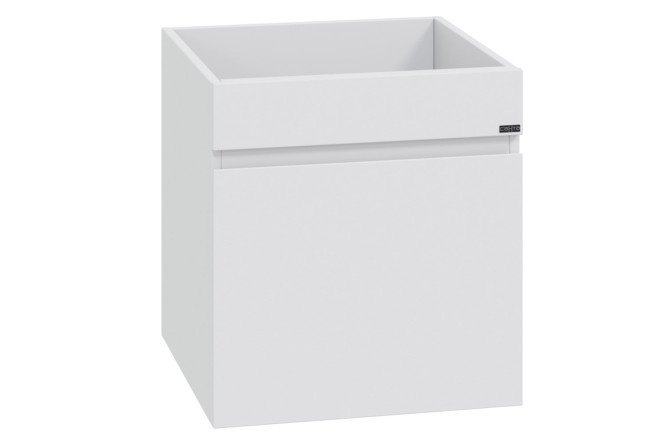 Wall-mounted sink cabinet SANTA Mars 1 drawer 47.4 cm, frame color white, front white