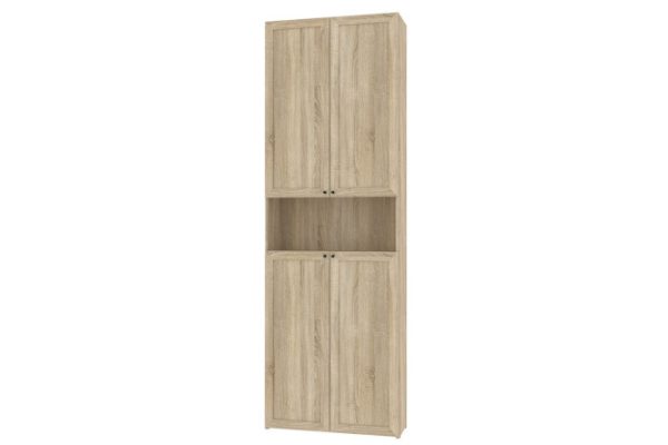 Harris bookcase with solid doors and shelf