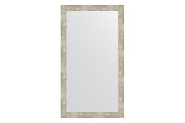 Wall mirror in a baguette frame EVOFORM aluminum 74x134 cm
