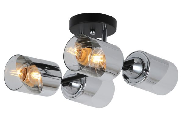 Ceiling lamp FREYA Crystal Droft 10 sq.m., 35x20x30 cm, E14