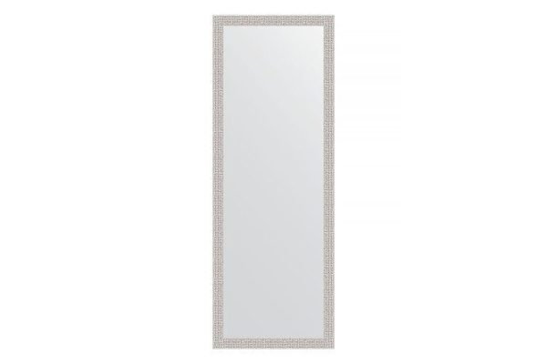 Wall mirror in a baguette frame EVOFORM BY 3100 mosaic chrome 51x141 cm