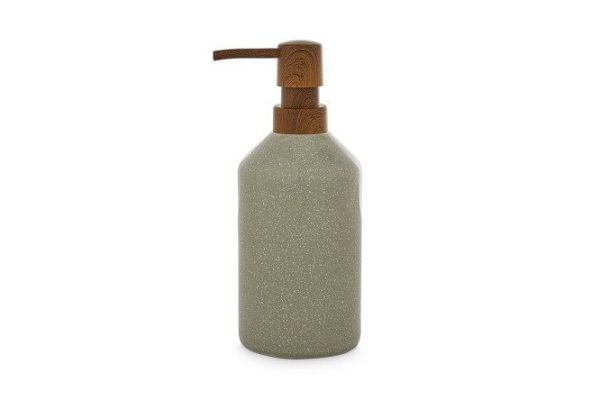 Liquid soap dispenser EVIO Natural 277 ml, Ceramic
