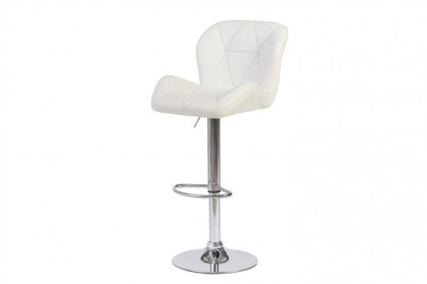 d19138ae11634197ef40ff2a6f19b48f.jpg Bar stool Boston 47x91x56 cm, white, chrome