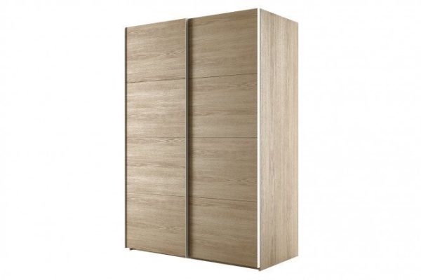 2-door wardrobe Comet 180x220 cm Bardolino oak