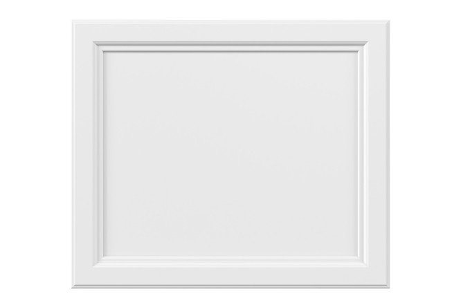 Gloria facade of cabinet-case for oven with microwave 59.6x50.2 cm, white