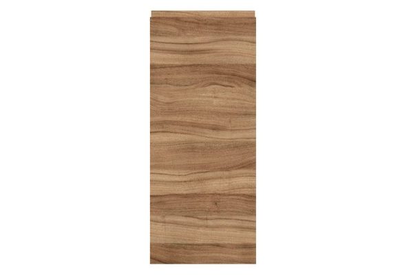 Front for a floor cabinet with a pull-out basket Nicole 29.6x71.6 cm, natural Dijon walnut color