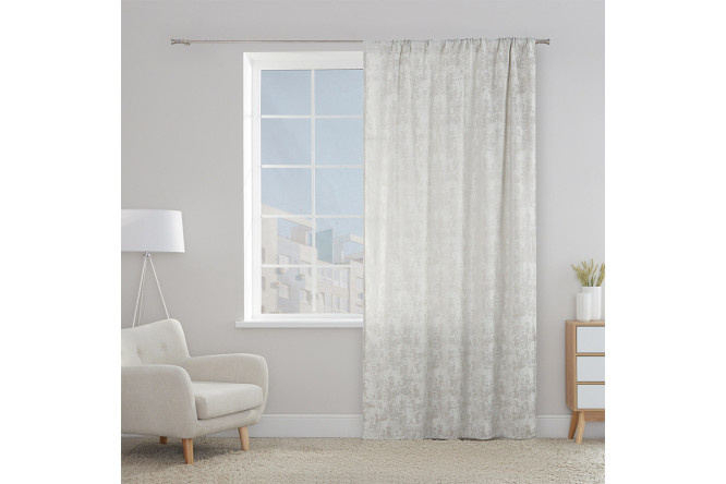 Curtain MICASA Gabriella soft 150x260 cm, 1 piece, gray