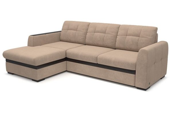 Corner sofa bed Aider with left corner