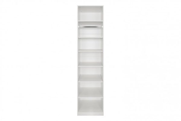 Nord single-door cabinet body white