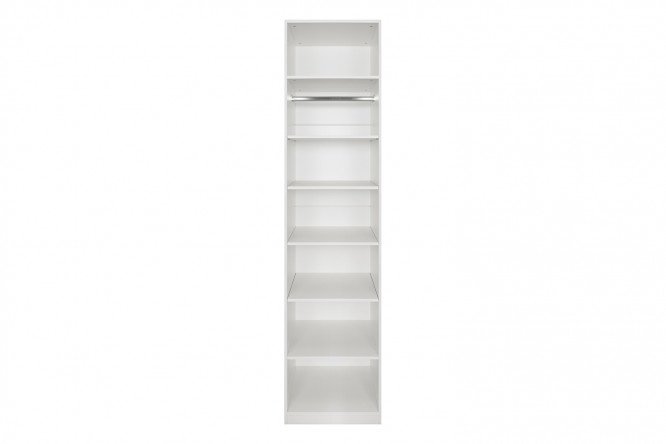 Nord single-door cabinet body white