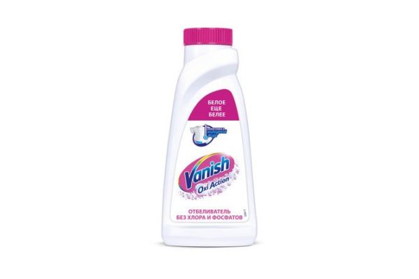 Stain remover and fabric bleach Vanish Crystal white Oxi Action