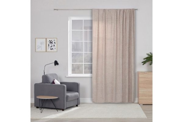 Curtain ESTUDI BLANCO Dora 180x280 cm, 1 piece, gray, beige