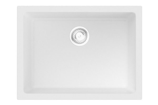 Inset sink OMOIKIRI Okinoshima 61-U/I-WH 4997062 61x46x23 cm