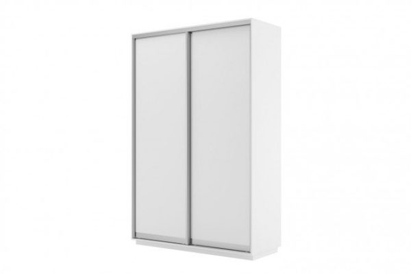 Sliding wardrobe 2-door Slide 120x220x44 cm, white snow