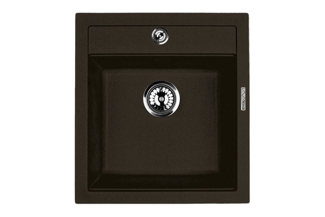 Inset sink LAVA Q.2 56x50.5x19.5 cm