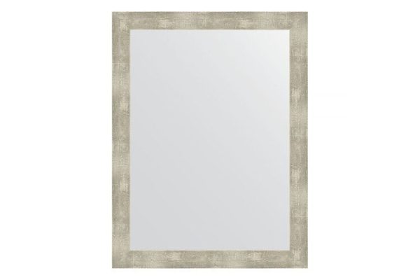 Wall mirror in a baguette frame EVOFORM aluminum 54x74 cm