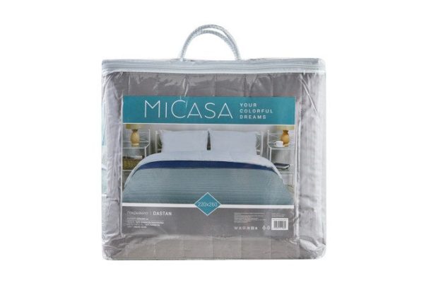 d4paq1ozxxaezdbotfu56cmsy1eow12p.jpg Bedspread MICASA Dastan 220x260 cm, Microfiber