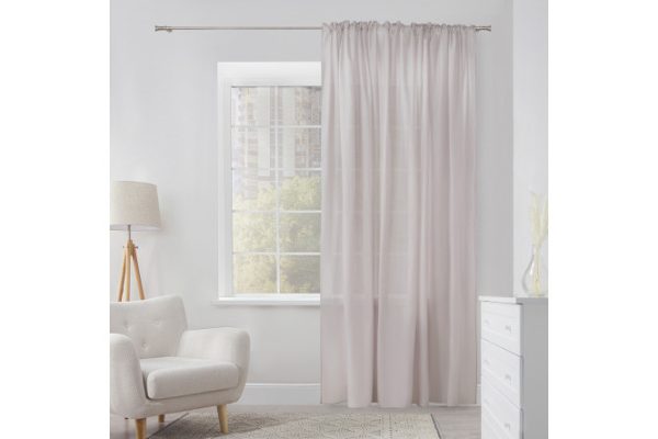 Tulle ESTUDI BLANCO Elettra 300x280 cm, 1 piece, gray