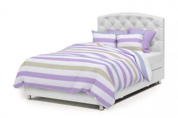 Ottoman with lifting mechanism Premium color white, gray 120x198 cm