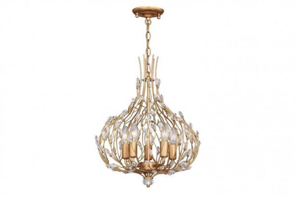 Hanging chandelier FAVOURITE Batun 10 sq.m., 42x80x42 cm, E14
