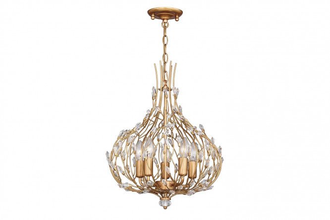 Hanging chandelier FAVOURITE Batun 10 sq.m., 42x80x42 cm, E14