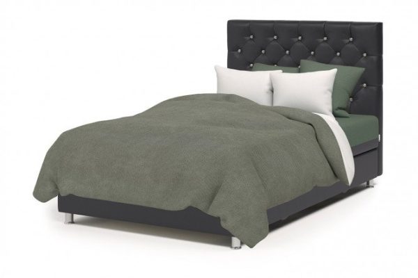 Ottoman with lifting mechanism Charmel Lux color black, gray 100x198 cm