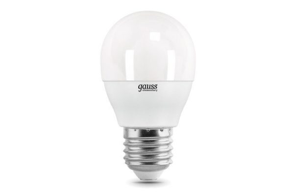 LED lamp Gauss Elementary Ball 920lm 4100K 10W, E27, Cold