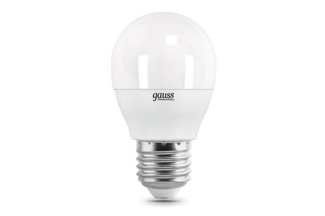 LED lamp Gauss Elementary Ball 920lm 4100K 10W, E27, Cold