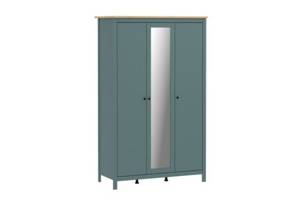 Wardrobe 3 doors with mirror Saga
