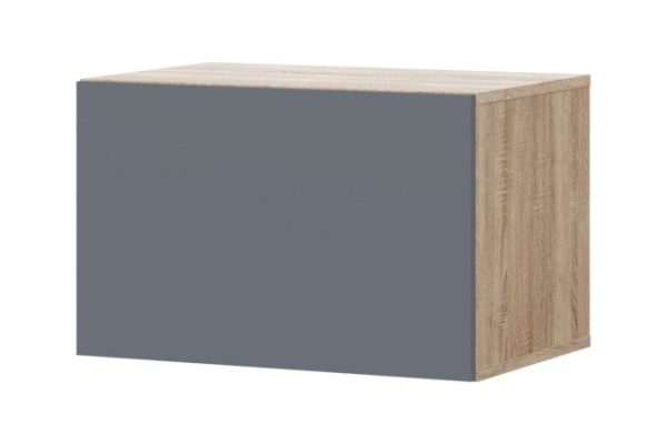 Cabinet Oscar Moon 60x40 with door, sonoma oak / soft graphite