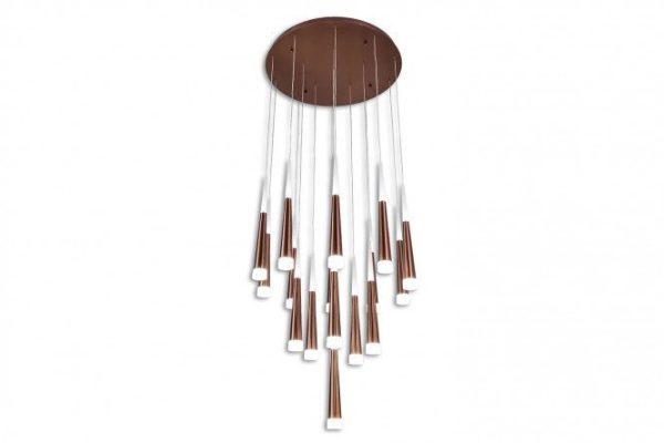 LED chandelier CITILUX Vegas 38 sq.m., LED, 66 cm