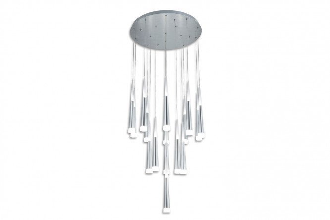 LED chandelier CITILUX Vegas 38 sq.m., LED, 66 cm