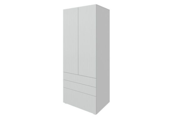 Wardrobe with 3 drawers Oscar Amelie 80x194x55 cm