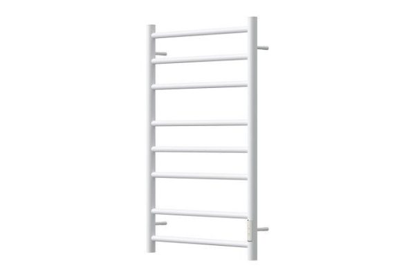 Electric heated towel rail POINT Aurora P8, white PN10858W 53.2x80x8.7 cm