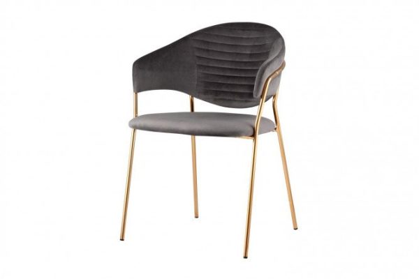 Chair with armrests Evita 58.5x80x55 cm