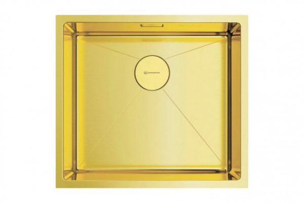 Inset sink OMOIKIRI Taki 49-U/IF-LG 4973523, light gold 49x44x20 cm