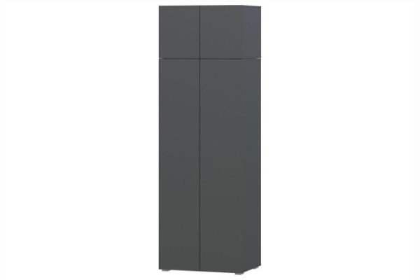 Wardrobe with mezzanine Oscar 80x244x56.6 cm