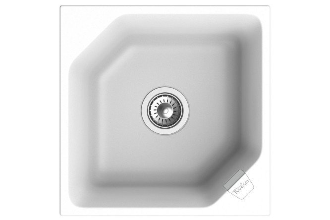 Built-in sink RIVELATO Locus LS-50 50x50x20 cm