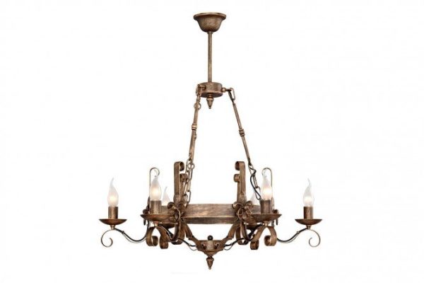 Hanging chandelier FAVOURITE Boulogne 12 sq.m., 70x82x70 cm, E14