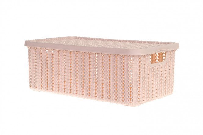 Box with lid Knitting 35x12.5x19.5 cm